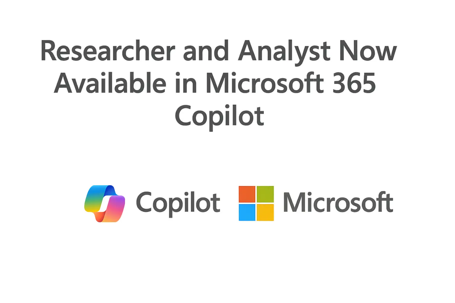 Researcher and Analyst Now Available in Microsoft 365 Copilot Joshua